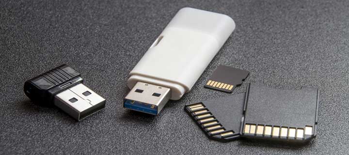 Recover from a broken flash drive